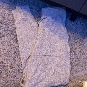 aerie gray PJ joggers